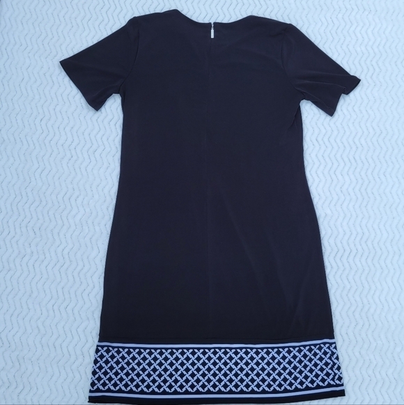 Michael Kors Black with White detail Logo dress size Small - Picture 2 of 6